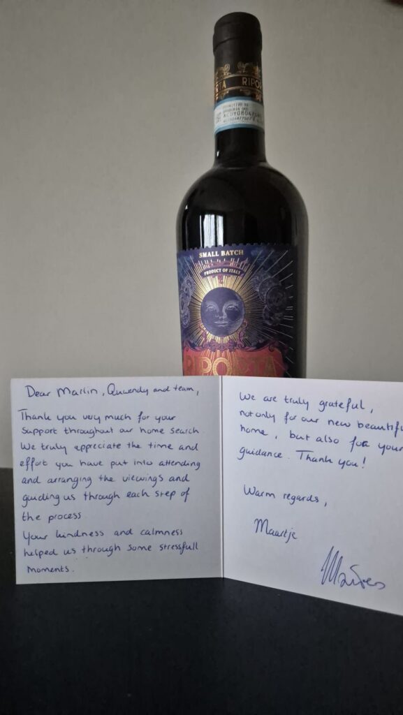 Expat Groningen received a thank you